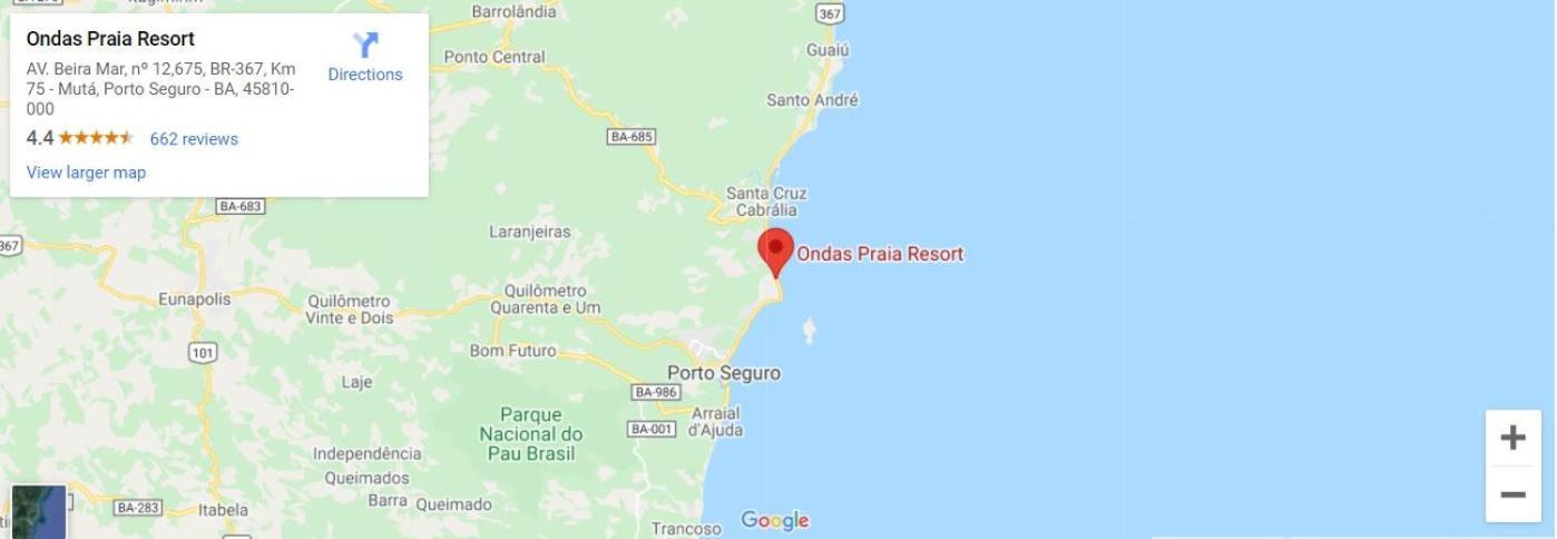 Ondas Praia Resort Порту-Сегуру Екстер'єр фото